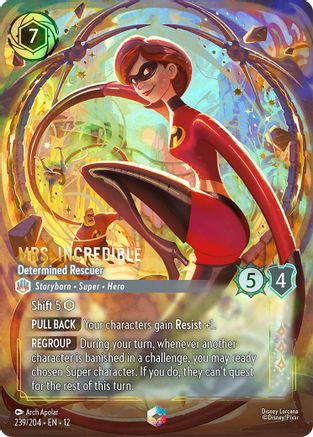 Image of Mrs. Incredible - Determined Rescuer (Enchanted) (239/204) - Wilds Unknown Holofoil