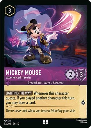 Image of Mickey Mouse - Experienced Traveler (52/204) - Wilds Unknown