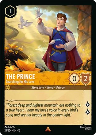 Image of The Prince - Searching for His Love (23/204) - Wilds Unknown
