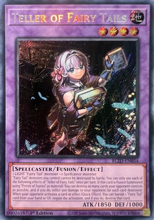 Image of Teller of Fairy Tails (BLZD-EN034) - Blazing Dominion 1st Edition