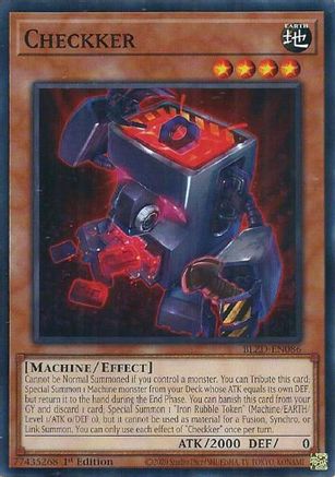 Image of Checkker (BLZD-EN086) - Blazing Dominion 1st Edition