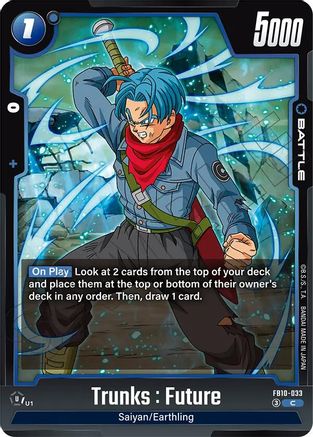Image of Trunks : Future - FB10-033 (FB10-033) - Cross Force