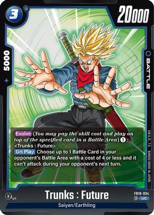 Image of Trunks : Future - FB10-034 (FB10-034) - Cross Force