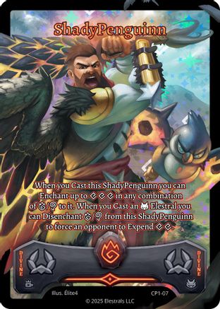 Image of ShadyPenguinn (CP1-07) - Creator Promos Holo