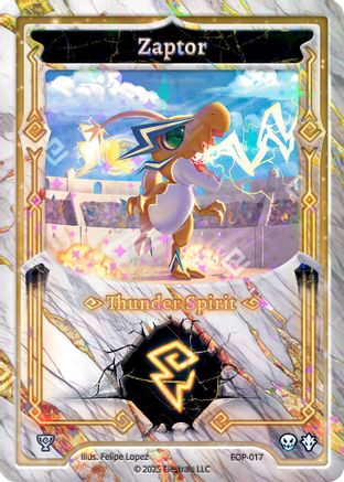 Image of Zaptor (EOP-017) - Elestrals Premier Packs Holo