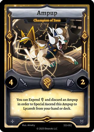Image of Ampup - Champion of Zeus (SS3-002) - Shattered Stars Chapter 3 SS3