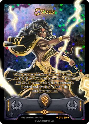 Image of Zeus (SS3-S01) (SS3-S01) - Shattered Stars Chapter 3 SS3 Holo