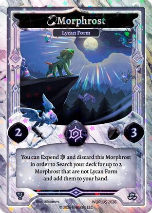 Image of Morphrost - Lycan Form (EW26-09) (EW26-09) - World Championships 2026 Reverse Holo