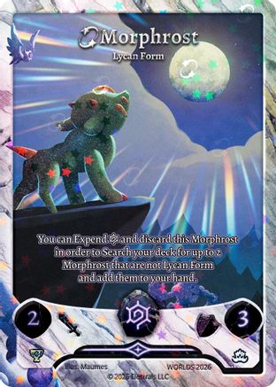 Image of Morphrost - Lycan Form (EW26-18) (EW26-18) - World Championships 2026 Reverse Holo