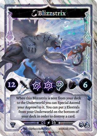 Image of Blizzstrix (TOP 16) (EW26-P4) - World Championships 2026 Holo