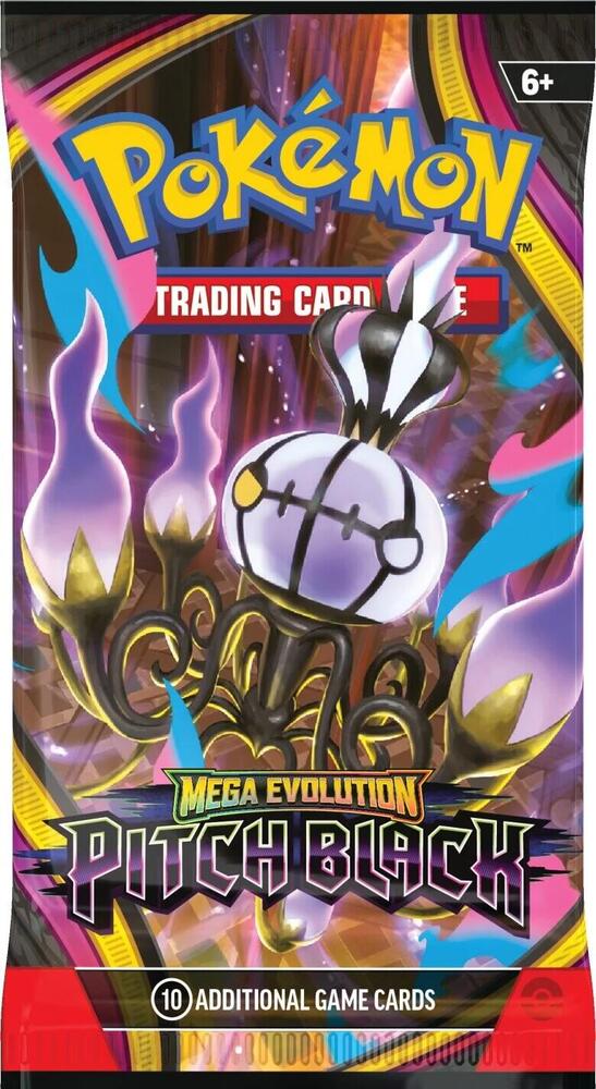 Image of Pokémon TCG: MEGA EVOLUTION PITCH BLACK (ME05) BOOSTER