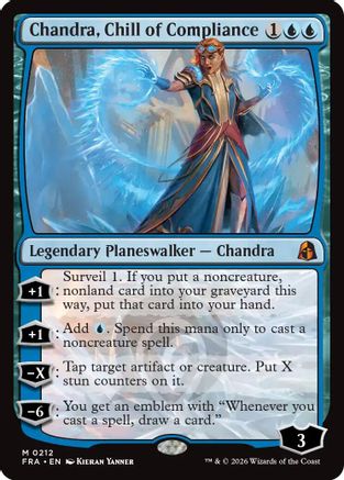 Image of Chandra, Chill of Compliance (-212) - Reality Fracture