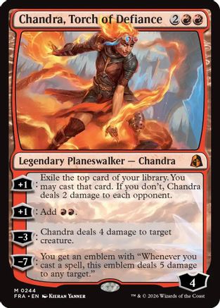 Image of Chandra, Torch of Defiance (-244) - Reality Fracture