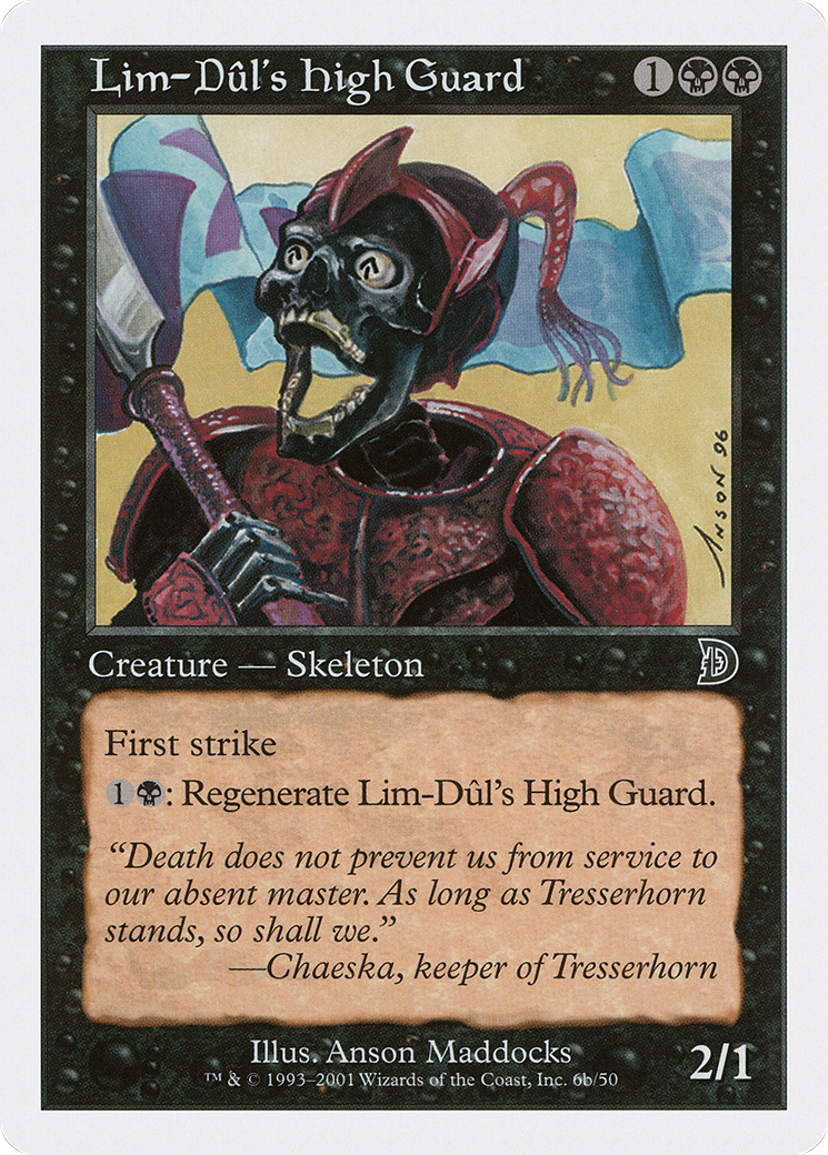 Image of Lim-Dul's High Guard (6b) (DKM-06B) - Deckmasters