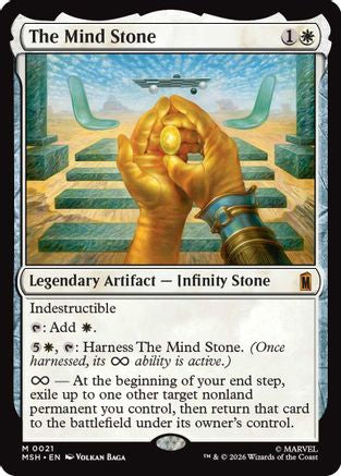 Image of The Mind Stone (MSH-021) - Marvel Super Heroes Foil