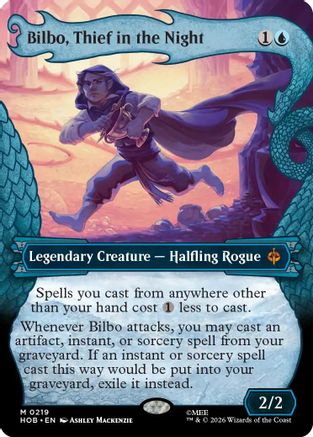Image of Bilbo, Thief in the Night (Showcase) (HOB-219) - The Hobbit Foil