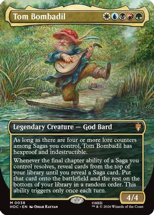 Image of Tom Bombadil (Borderless) (HOB-038) - The Hobbit Foil