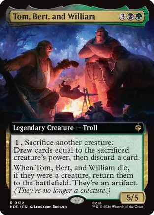 Image of Tom, Bert, and William (Extended Art) (HOB-312) - The Hobbit
