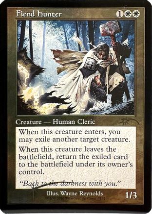 Image of Fiend Hunter (Retro Frame) (SLD-7137) - Secret Lair Drop Series Foil