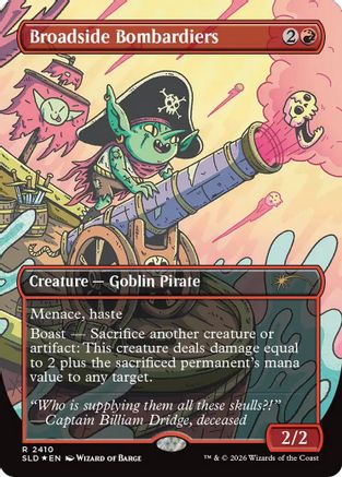 Image of Broadside Bombardiers (SLD-2410) - Secret Lair Drop Series Foil