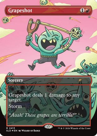 Image of Grapeshot (SLD-2413) - Secret Lair Drop Series Foil
