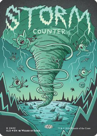 Image of Storm Counter (SLD-2422) - Secret Lair Drop Series Foil