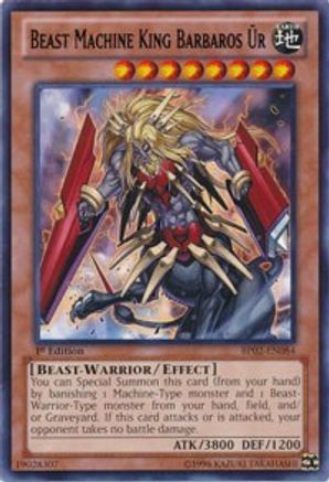 Image of Beast Machine King Barbaros Ur (BP02-EN084) - Battle Pack 2: War of the Giants Unlimited
