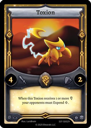 Image of Toxion (SST-SD029) - Divine Champions Sunstrike Starter Decks