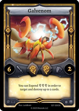 Image of Galvenom (SST-SD030) - Divine Champions Sunstrike Starter Decks