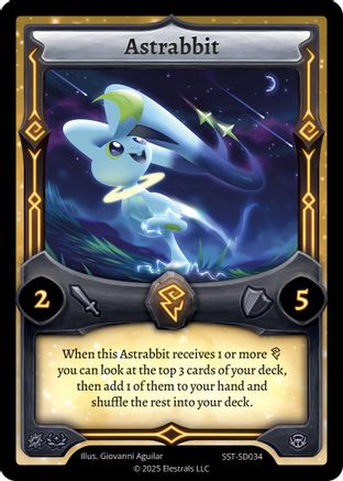 Image of Astrabbit (SST-SD034) - Divine Champions Sunstrike Starter Decks