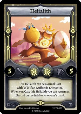 Image of Helialith (SST-SD058) - Divine Champions Sunstrike Starter Decks