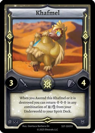 Image of Khafmel (SST-SD059) - Divine Champions Sunstrike Starter Decks