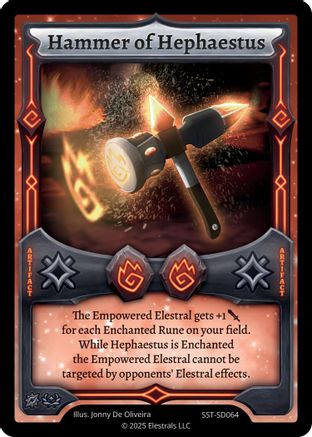 Image of Hammer of Hephaestus (SST-SD064) - Divine Champions Sunstrike Starter Decks