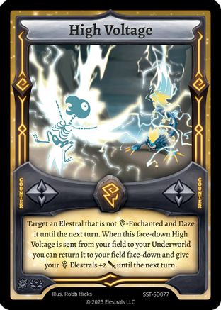 Image of High Voltage (SST-SD077) - Divine Champions Sunstrike Starter Decks