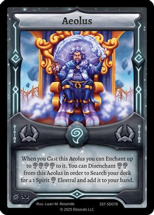 Image of Aeolus (SST-SD078) - Divine Champions Sunstrike Starter Decks