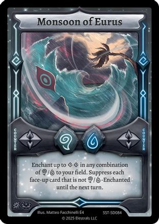 Image of Monsoon of Eurus (SST-SD084) - Divine Champions Sunstrike Starter Decks