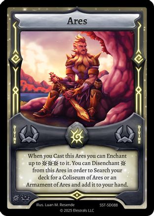 Image of Ares (SST-SD088) - Divine Champions Sunstrike Starter Decks