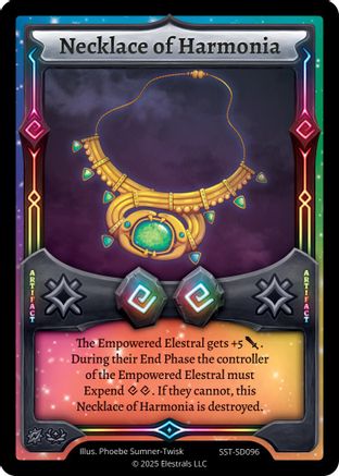 Image of Necklace of Harmonia (SST-SD096) - Divine Champions Sunstrike Starter Decks