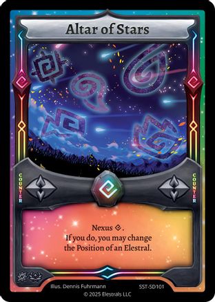 Image of Altar of Stars (SST-SD101) - Divine Champions Sunstrike Starter Decks