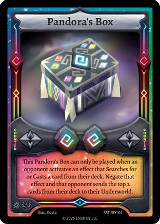 Image of Pandora's Box (SST-SD104) - Divine Champions Sunstrike Starter Decks