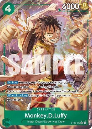 Image of Monkey.D.Luffy (Parallel) (ST30-012) - Starter Deck EX: Luffy & Ace Foil
