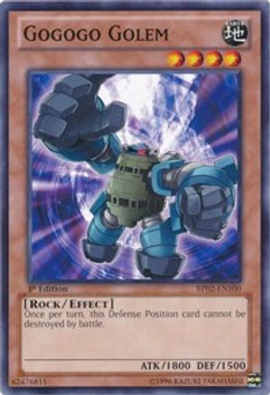 Image of Gogogo Golem (BP02-EN100) - Battle Pack 2: War of the Giants 1st Edition