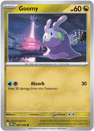 Image of Goomy 066  - Reverse Holofoil ME04 Chaos Rising - Common