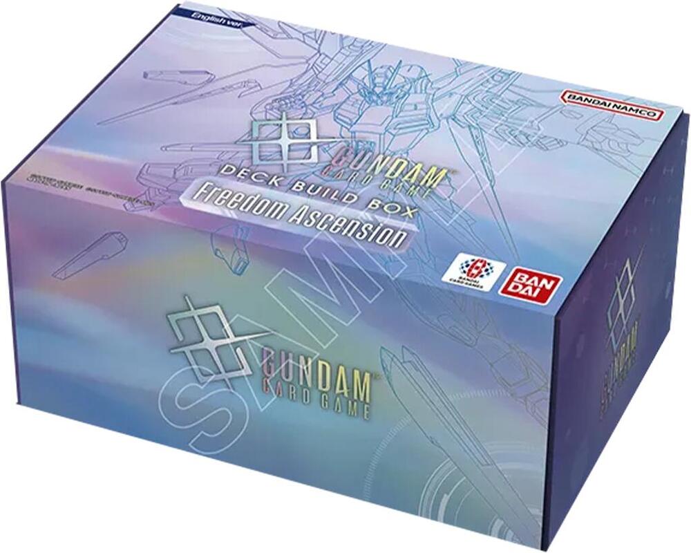 Image of GUNDAM CARD GAME: DECK BUILD BOX: FREEDOM ASCENSION (SC01)