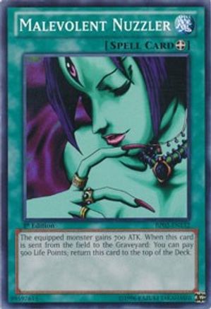 Image of Malevolent Nuzzler (BP02-EN132) - Battle Pack 2: War of the Giants Unlimited