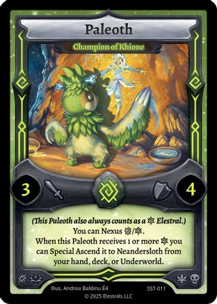 Image of Paleoth - Champion of Khione (SST-011) - Divine Champions Sunstrike