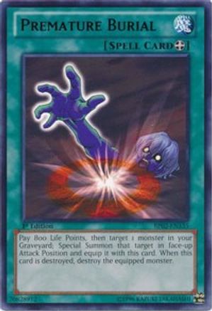 Image of Premature Burial (BP02-EN135) - Battle Pack 2: War of the Giants 1st Edition