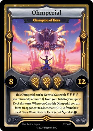 Image of Ohmperial - Champion of Hera (SST-033) (SST-033) - Divine Champions Sunstrike