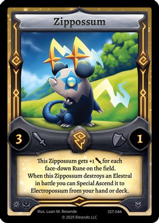Image of Zippossum (SST-044) (SST-044) - Divine Champions Sunstrike Reverse Holo