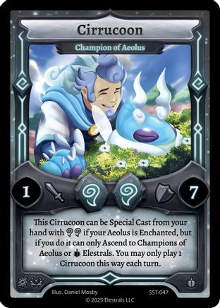 Image of Cirrucoon - Champion of Aeolus (SST-047) - Divine Champions Sunstrike